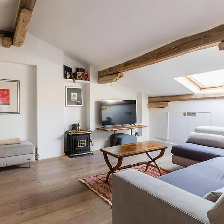 Italy Prestigious Historical Attic In Appartement Bologne